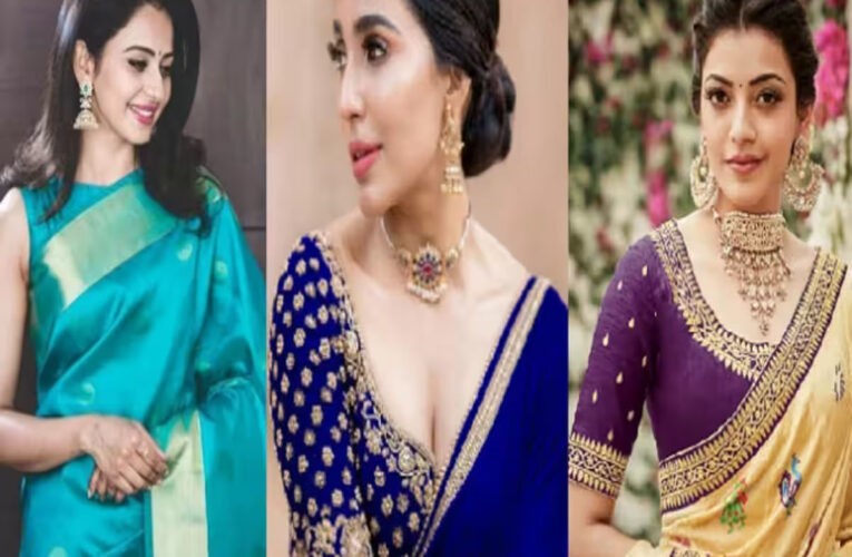 छोटी गर्दन वाली महिलाओं के लिए परफेक्ट हैं ये खूबसूरत नेकलाइन ब्लाउज, आप भी लें टिप्स