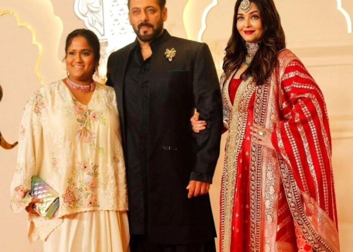 अनंत अंबानी की शादी में साथ नजर आए सलमान खान और ऐश्वर्या राय बच्चन, तस्वीरें हुईं वायरल