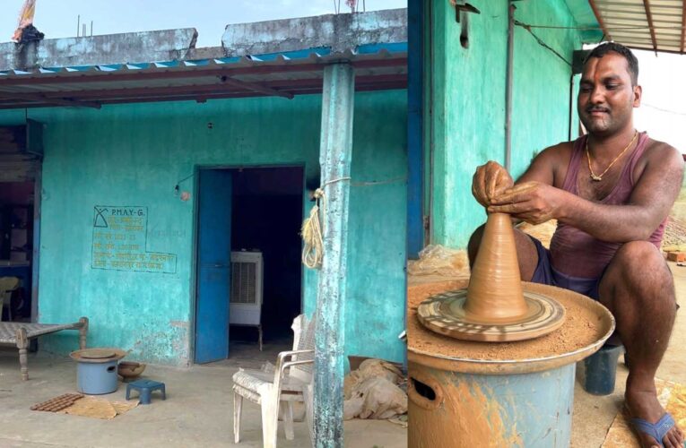 प्रधानमंत्री आवास योजना से कुम्हार अमीरचंद को मिली आर्थिक स्थिरता