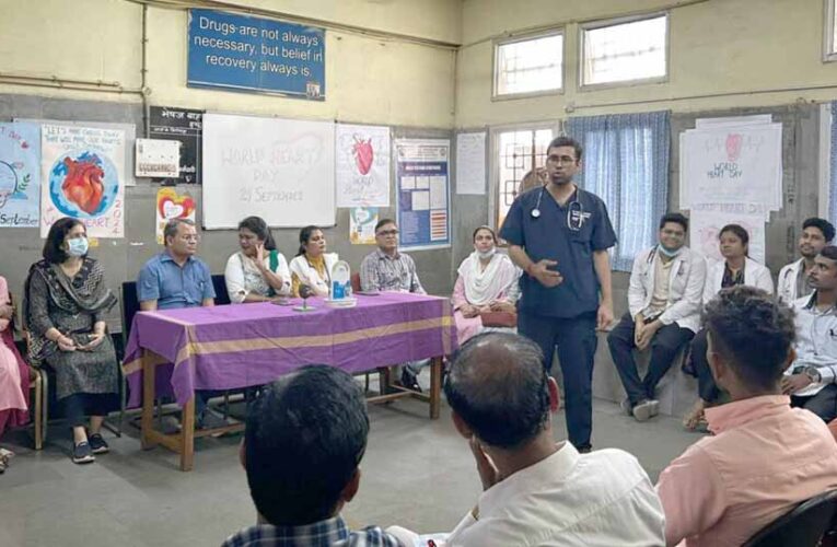 विश्व हृदय दिवस के अवसर पर मेडिसिन विभाग में आयोजित हुआ जागरुकता कार्यक्रम