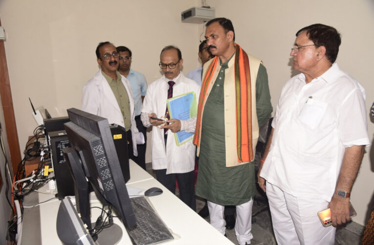 स्वास्थ्य मंत्री जायसवाल ने मल्टी स्पेशलिटी हॉस्पिटल बिलासपुर का किया निरीक्षण