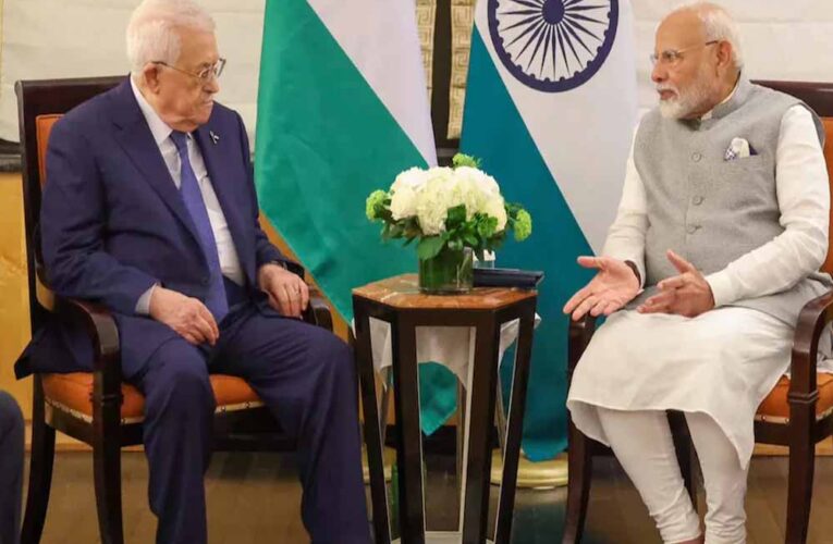 फिलिस्तीनी राष्ट्रपति से बातचीत में PM मोदी ने रखा गाजा संकट का समाधान