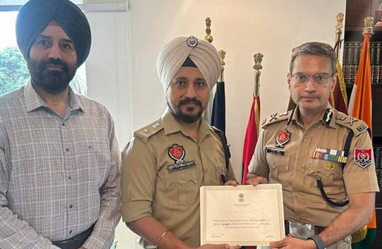 Kiratpur Sahib Police Station को राष्ट्रीय स्तर पर आठवां स्थान, पंजाब में पहला नंबर, गृह मंत्रालय ने की तारीफ