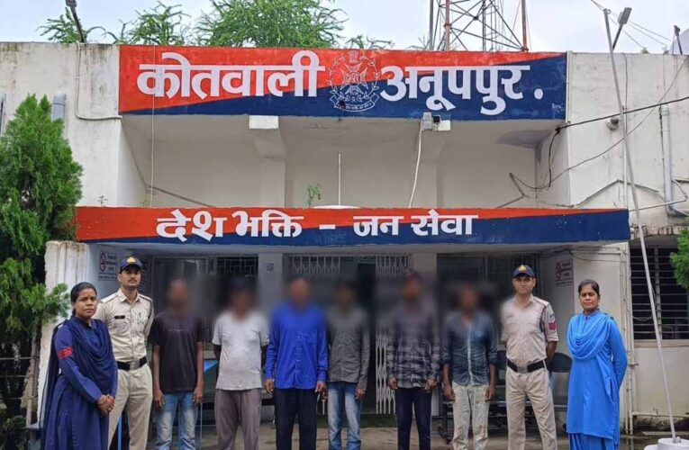 कोतवाली पुलिस द्वारा रात्रि काम्बिंग गश्त में लम्बे समय से फरार 07 वारण्टी गिरफ्तार
