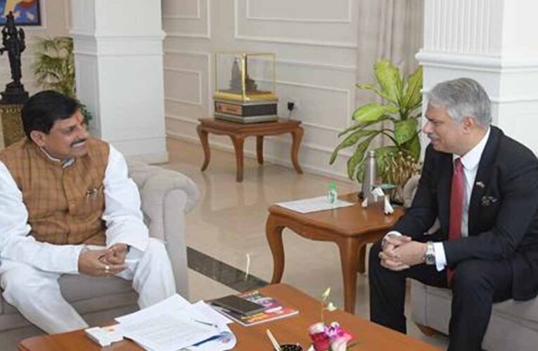 मुख्यमंत्री डॉ. यादव से ब्रिटिश डिप्टी हाई कमिश्नर कंग ने की भेंट