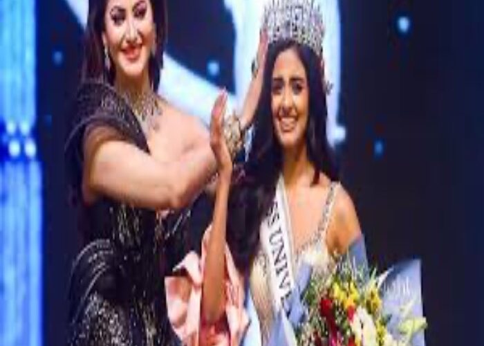 मिस यूनिवर्स इंडिया का ताजमहल की शाश्वत सुंदरता और नीले हीरों से प्रेरित मुकुट