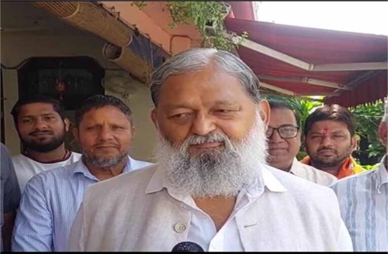 हरियाणा के पूर्व गृह मंत्री अनिल विज ने कहा-  ‘दुनिया बातों से नहीं बल्कि कर्म से नापती है’, दी नसीहत