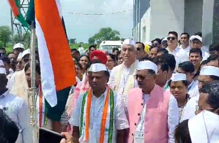 बलौदाबाजार से शुरुआत हुई कांग्रेस की न्याय पदयात्रा