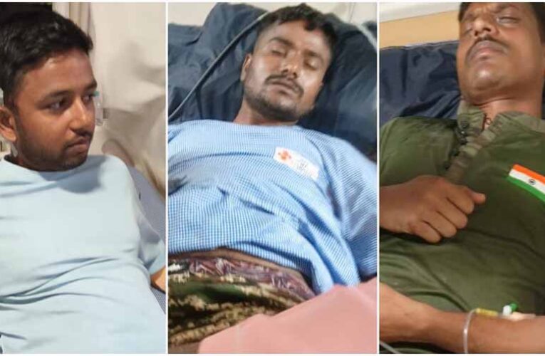 बीजापुर में आईईडी की चपेट में आने से घायल हुए सीआरपीएफ के पांच जवानों को रायपुर किया रेफर