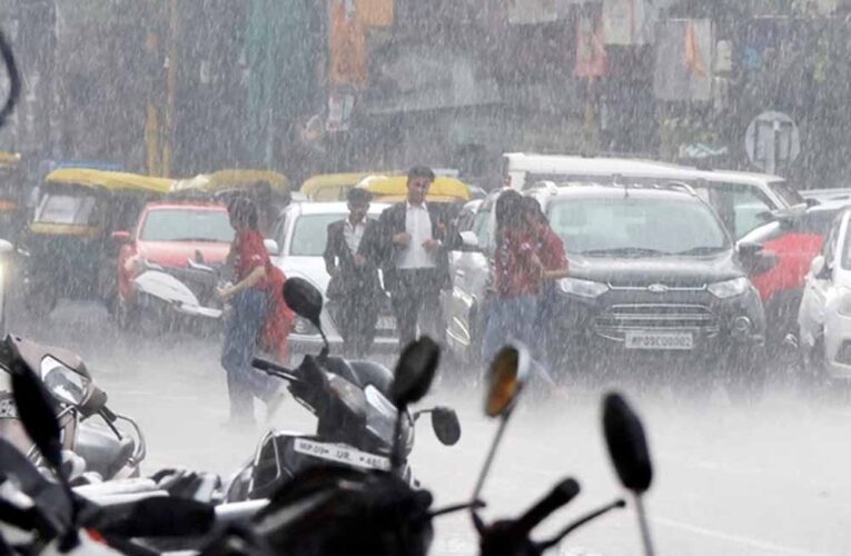 इंदौर शहर में पिछले पांच दिनों से लगातार बारिश का दौर जारी, आज भी झमाझम बारिश के हैं आसार