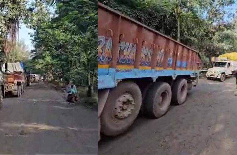 केशकाल घाटी में शनिवार रात से लगा जाम अब तक नहीं हटा