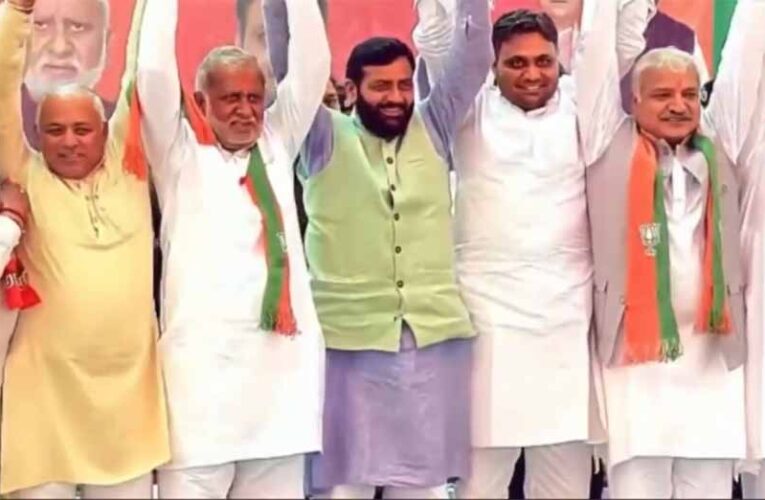 कैथल के विधायक लीलाराम में रणदीप सिंह सुरजेवाला को भरे मंच से मुख्यमंत्री की मौजूदगी में चेतावनी दी, औकात में रहें