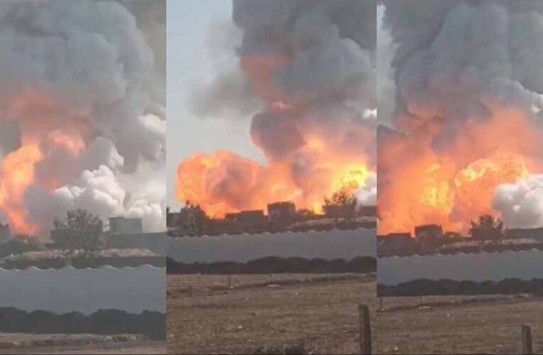 पटाखा फैक्ट्री में लगी आग, 1 की मौत, कई घायल, एंबुलेंस की मदद से पांच घायलों को पीजीआई रोहतक भेजा