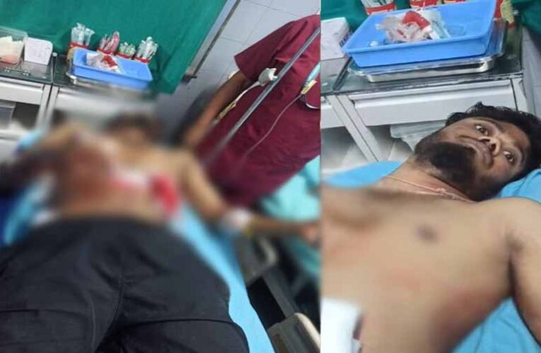 बदमाशों ने 2 भाइयों पर कटर से किया हमला, पुलिस ने आरोपियों का निकाला जुलूस