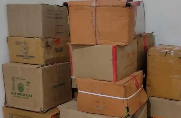 दमोह प्रशासन का अलर्ट, कई जगह की गई छापेमार कार्रवाई, अवैध पटाखा जब्त