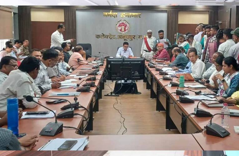 साप्ताहिक जनसुनवाई में कलेक्टर ने सुनी नागरिकों की समस्याएं