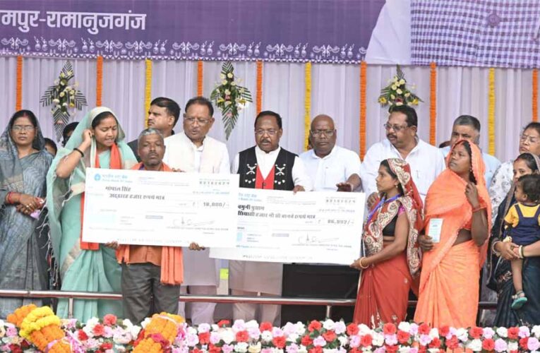 महात्मा गांधी के सपनों को पूरा कर रहे हैं प्रधानमंत्री: मुख्यमंत्री श्री विष्णुदेव साय