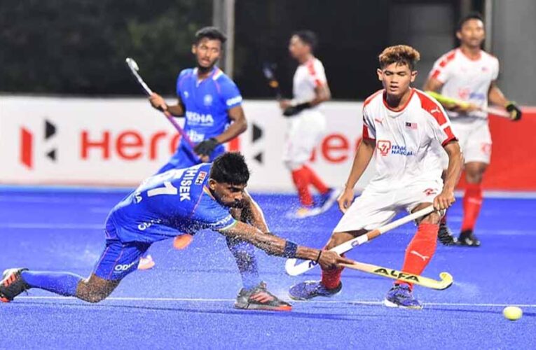 ‘खाली हाथ घर लौटने से बेहतर था कांस्य पदक जीतना’: जूनियर पुरुष हॉकी कप्तान आमिर अली