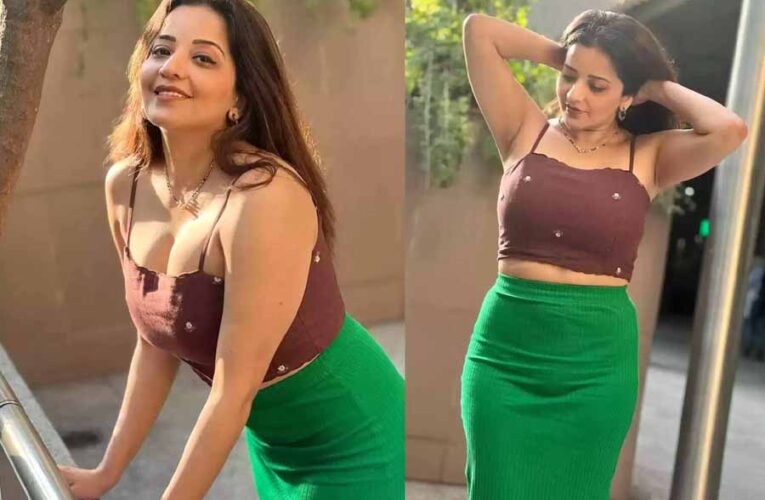 वेस्टर्न आउटफिट पहने कमाल की दिखीं मोनालिसा, कातिलाना अदाएं देखकर घायल हुए फैंस