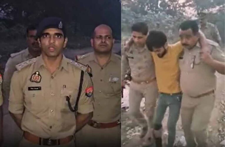 पुलिस और मोबाइल स्नैचर बदमाशों के बीच हुई मुठभेड़, एक गिरफ्तार, एक फरार