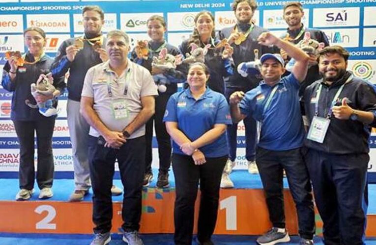 वर्ल्ड यूनिवर्सिटी शूटिंग चौम्पियनशिप 2024, खेल एवं युवा कल्याण मंत्री सारंग ने दी शुभकामनाएं