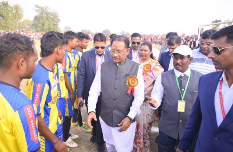 CM विष्णुदेव साय का बागबहार में धमाका, खेल और विकास की बड़ी घोषणाएं