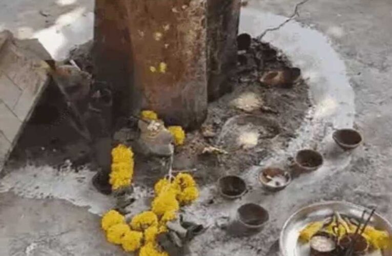 राजधानी भोपाल में शिवलिंग चुरा ले गए बदमाश