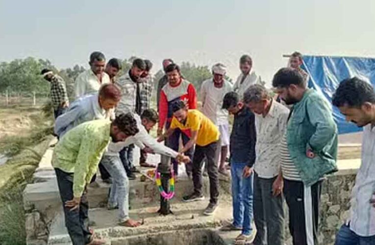 राजस्थान-केकड़ी के बिसुन्दनी व नाहर सागर बांध की नहरें खोलीं, विधिवत पूजा-अर्चना कर सिंचाई का छोड़ा पानी