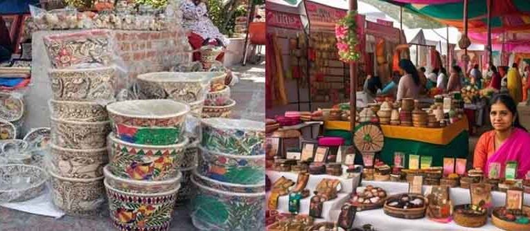 राजस्थान-प्रगति मैदान में सजा 43वां भारतीय अंतर्राष्ट्रीय व्यापार मेला, लाख से बनी चूड़ियां और सामग्री बनीं आकर्षण