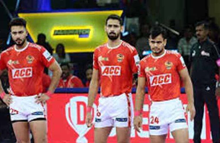 अंतिम सेकेंड के रोमांच में गुजरात जाएंट्स ने तेलुगू टाइटंस को 31-28 से हराया