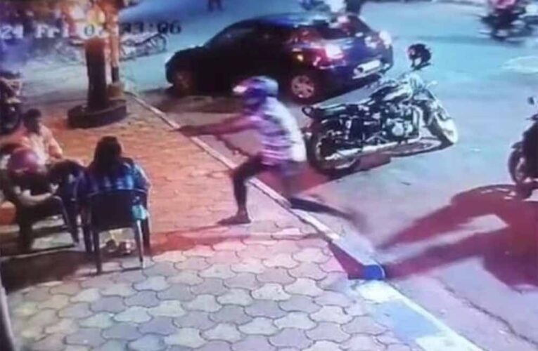 कोलकाता में दिन दहाड़े तृणमूल कांग्रेस के नेता की हत्या की कोशिश की गई, बाइकसवार बदमाश ने पिस्तौल तान दी