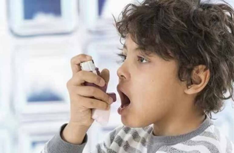 सांस की बीमारी से परेशान होते बच्चे