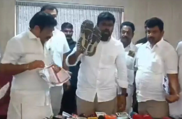 अध्यक्ष अन्नामलाई ने अब खुद को मारे कोड़े,चप्पल नहीं पहनने की भी खाई है कसम