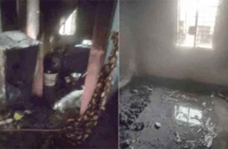 छत्तीसगढ़-रायगढ़ में लिव इन में प्रेमी जोड़े ने अपने ही घर में लगाई आग, पहले दोनों में हुआ था विवाद