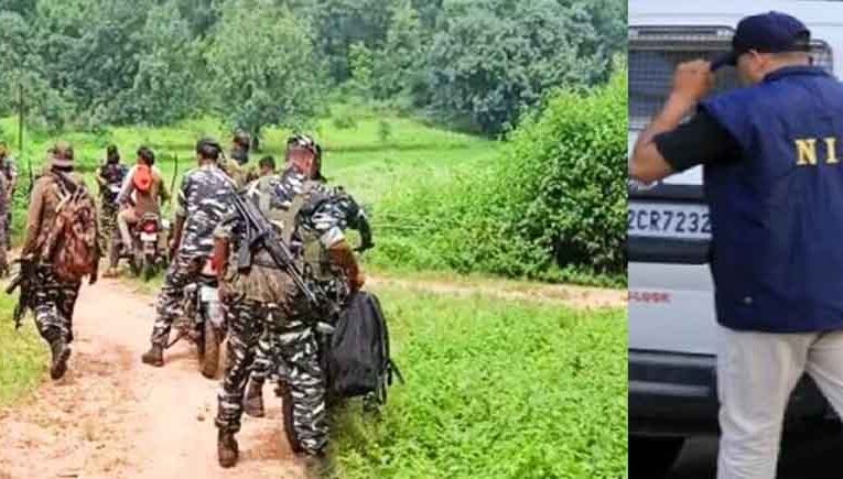 छत्तीसगढ़-धमतरी और गरियाबंद में NIA की दबिश में डेढ़ लाख कैश व IED मिला, पोलिंग पार्टी पर हमले के संदिग्धों के 11 ठिकानों पर छापा