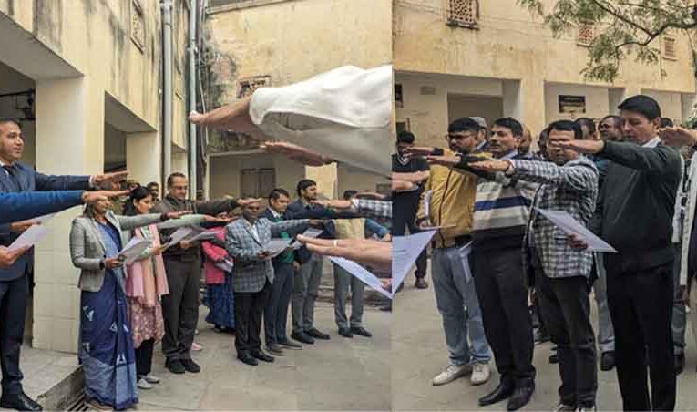 राजस्थान-कलक्ट्रेट में अधिकारियों और कर्मचारियों ने ली शपथ, सुशासन सप्ताह में हुए कार्यक्रम