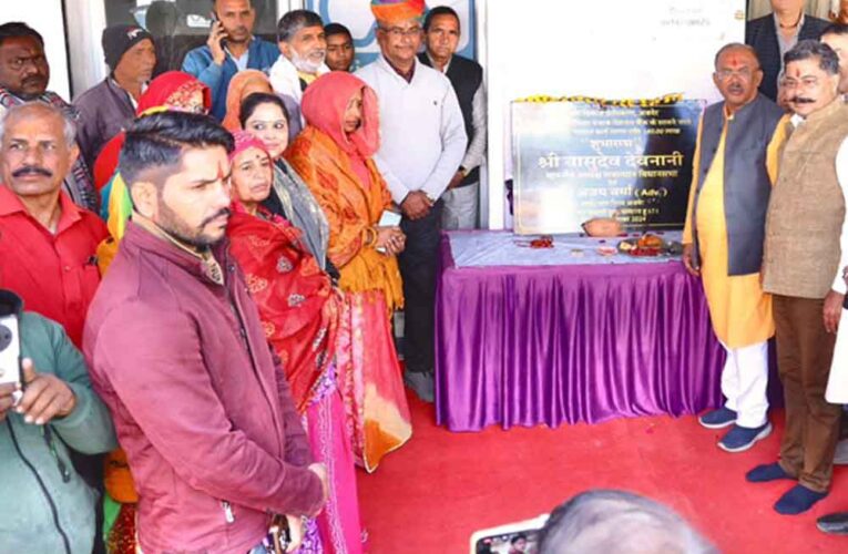 राजस्थान-अजमेर में विधानसभा अध्यक्ष ने 1.40 करोड़ लागत के नाला निर्माण का किया शुभारम्भ, फॉयसागर रोड पर नहीं होगा जल भराव