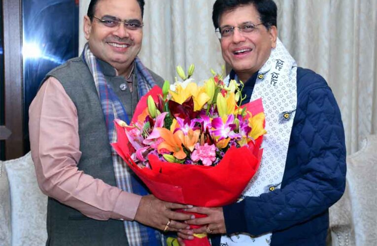 राजस्थान-मुख्यमंत्री भजनलाल शर्मा पहुंचे नई दिल्ली, केंद्रीय मंत्रियों एवं मध्यप्रदेश के सीएम से की मुलाकात