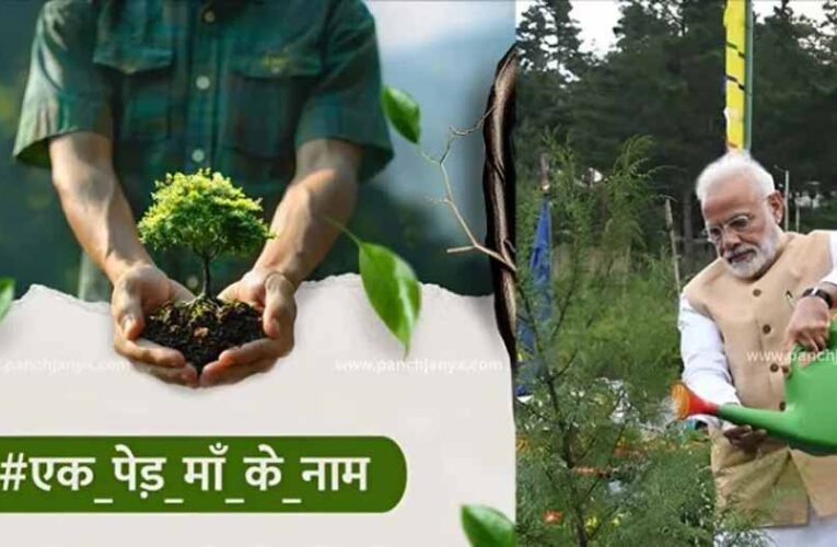 अभियान ‘एक पेड़ माँ के नाम’ वन एवं जलवायु मंत्रालय की ओर से बड़ी सौगात रहा 2024 में