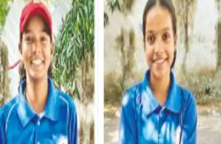 टीकमगढ़ की दो लड़कियां MP की क्रिकेट टीम में शामिल, उदयपुर में नेशनल खेलेंगी