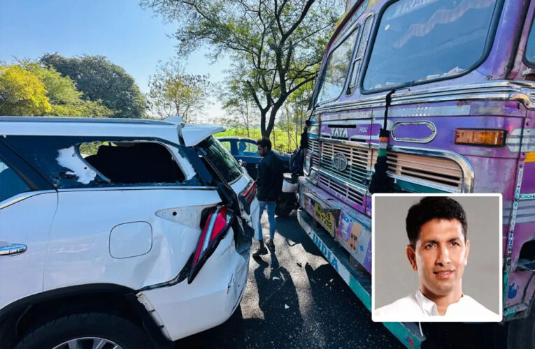 एमपी पीसीसी चीफ जीतू पटवारी का एक्सीडेंट, इंदौर से भोपाल जा रहे थे