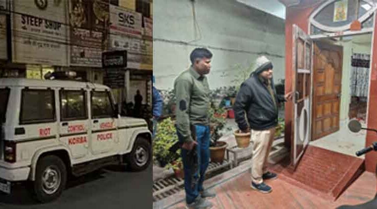 छत्तीसगढ़-कोरबा में सराफा व्यवसायी की हत्या कर क्रेटा कार लूटी, मौके पर जांच में जुटे आला अधिकारी