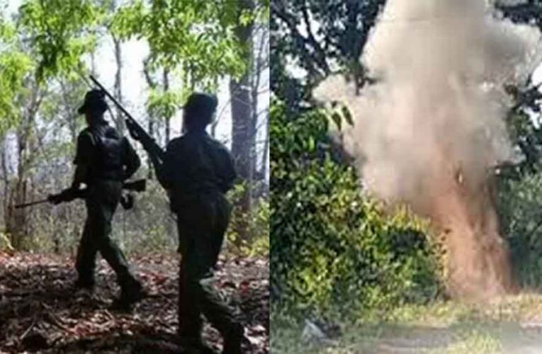 छत्तीसगढ़-बीजापुर में बम लगाने से पहले तीन नक्सली हत्थे चढ़े, विस्फोटक सामान बरामद