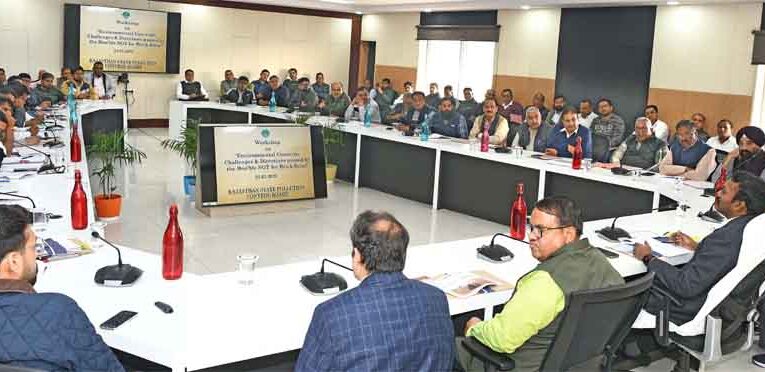 राजस्थान-ईंट-भट्टों को जिग-जैग तकनीक से संचालित करने हुई कार्यशाला