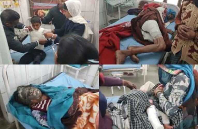 राजस्थान-अलवर में आगजनी की घटनाओं में चार लोग गंभीर झुलसे, मासूम बच्ची भी शामिल