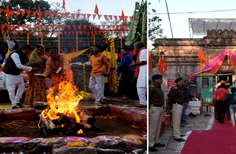 धार भोजशाला में बसंत पंचमी उत्सव की धूम, मां वाग्‍देवी पूजन से हुई शुरुआत, छावनी बना पूरा शहर