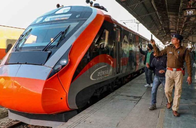 जम्मू से कश्मीर के लिए वंदे भारत ट्रेन काे प्रधानमंत्री 17 फरवरी को दिखाएंगे हरी झंडी