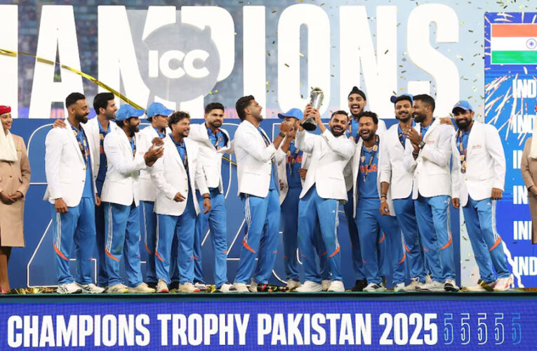 भारत ने न्यूजीलैंड को हराकर तीसरी बार जीती चैम्पियंस ट्रॉफी, रोहित-श्रेयस का तूफान, स्पिनर्स की चकरी…