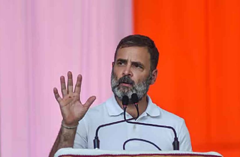 राहुल गांधी ने गुजरात में वर्कर्स डायलॉग कार्यक्रम को किया संबोधित, कहा-भाजपा से मिले हुए हैं कांग्रेस के नेता