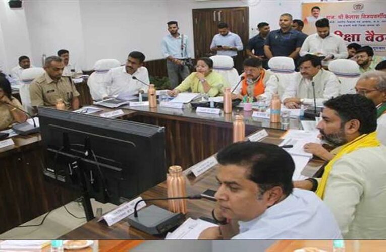 सतना जिले में आगामी बरसात में 25 लाख पौधों का होगा रोपण : प्रभारी मंत्री विजयवर्गीय